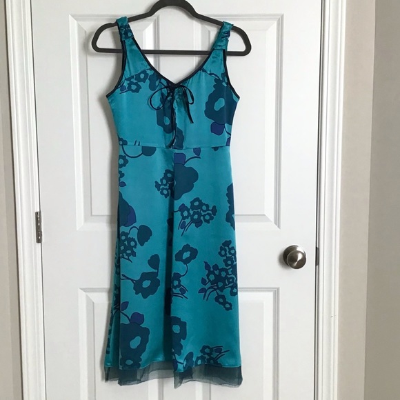 Early 2000s Vintage Silk Dress ASO Rory Gilmore in Gilmore Girls Rare - Picture 9 of 10